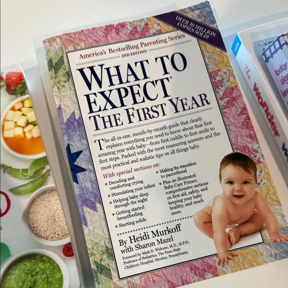 What to Expect The First Year + 3 books.